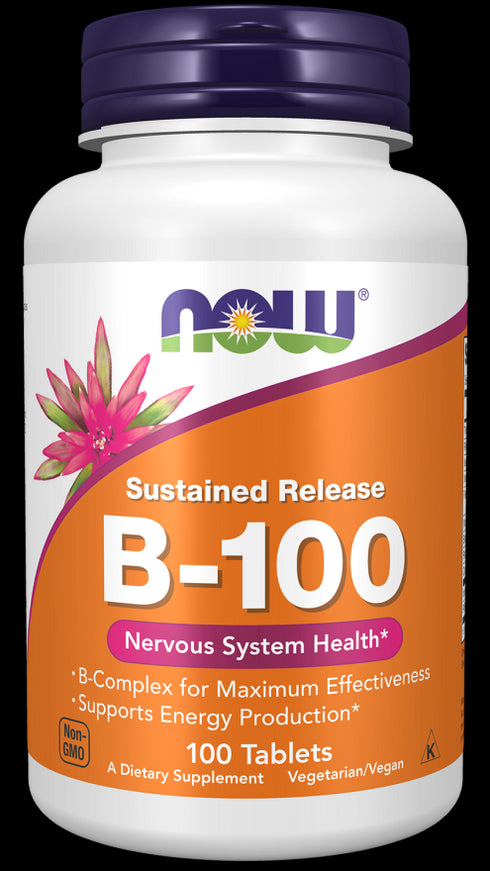 Image of Now B-100 tablets